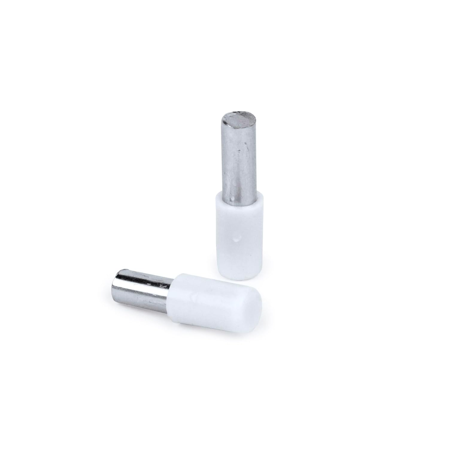 Round Shelf Pins | Shelf Support Pegs for Cabinet (100Pcs, White)