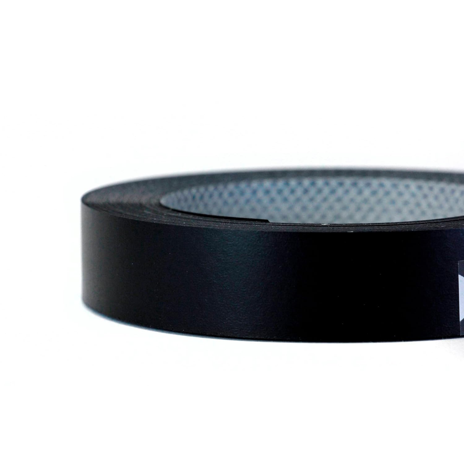 Roll of Pre-Glued Melamine Edgebanding Tape - Iron on Edgebanding (Black)