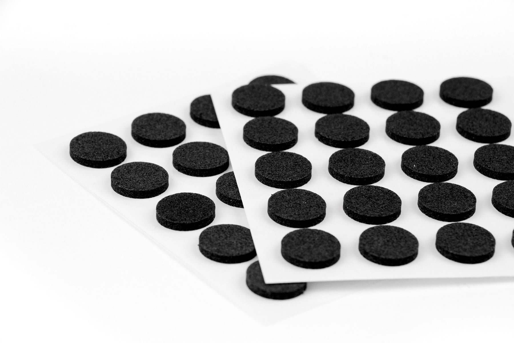 Self Adhesive Cabinet Door Bumpers - Noise Stopper - Wall Protection, Drawers, Cupboards, Cutting Boards, Glass Tops, Picture Frames, Kitchen Furniture - Black/40Pcs