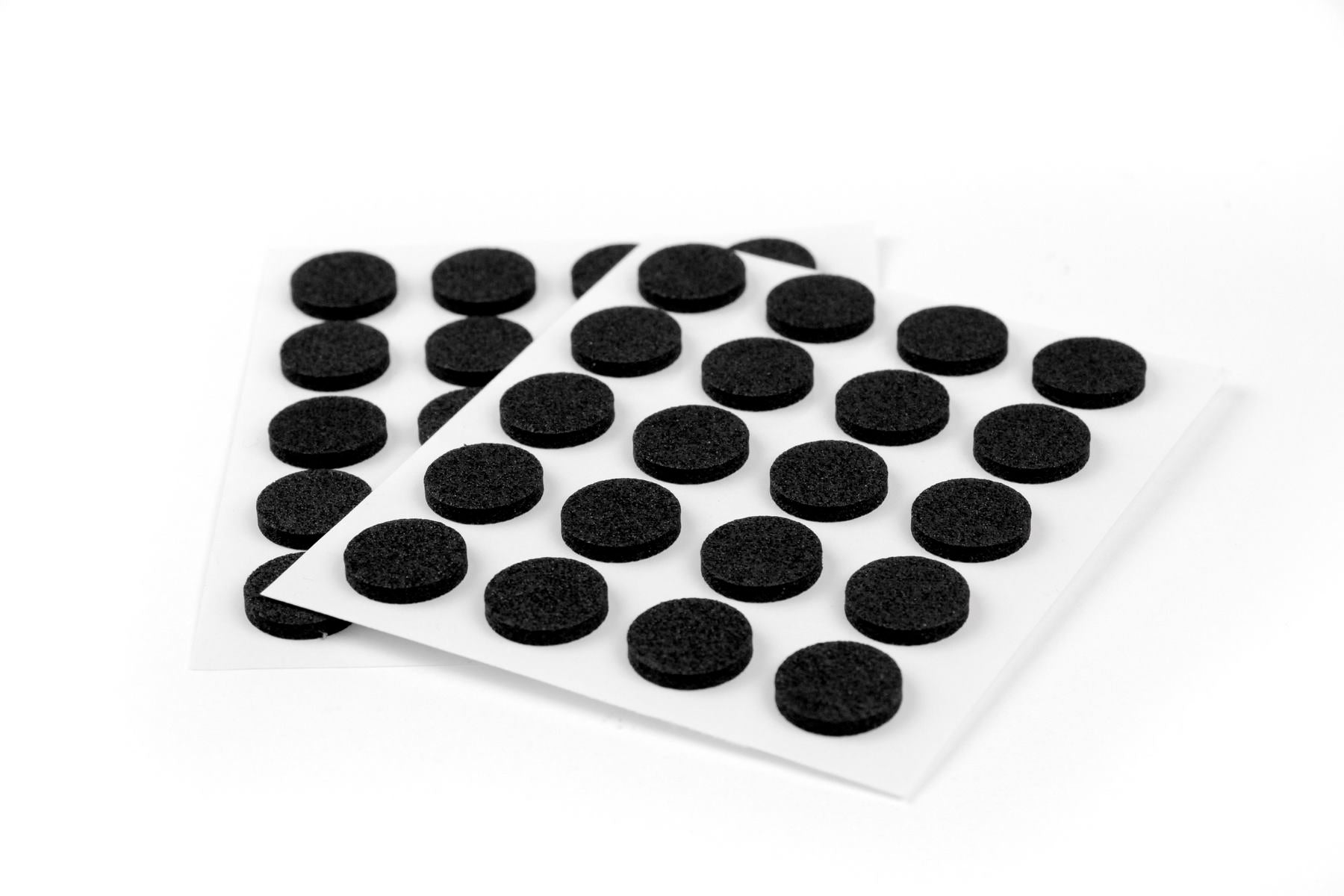 Self Adhesive Cabinet Door Bumpers - Noise Stopper - Wall Protection, Drawers, Cupboards, Cutting Boards, Glass Tops, Picture Frames, Kitchen Furniture - Black/40Pcs