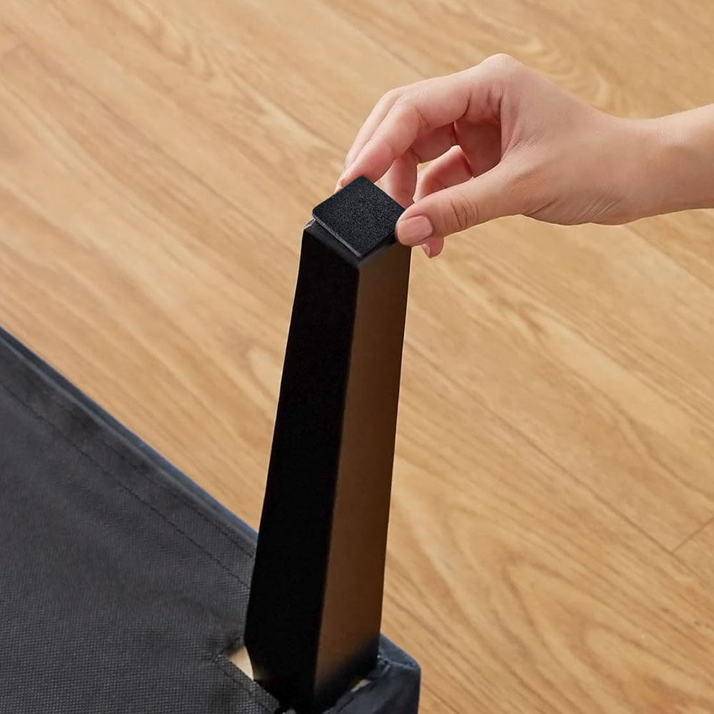 Furndiy Self-Adhesive Non-Slip Eva Pads for Chair & Seat Furniture Feet Pads Hardwood Floor Protection - Noise Stopper (Black)