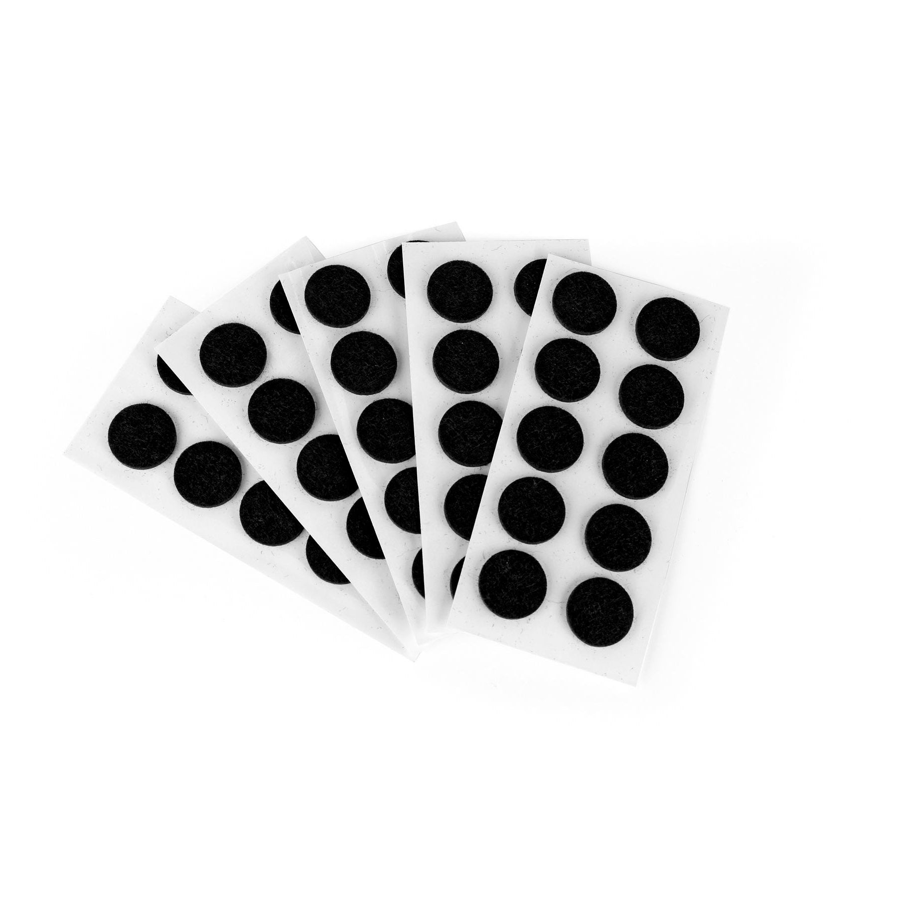 Furndiy Self-Adhesive Felt Pad - Noise Stopper Felt Pad for Chair & Seat (Black)