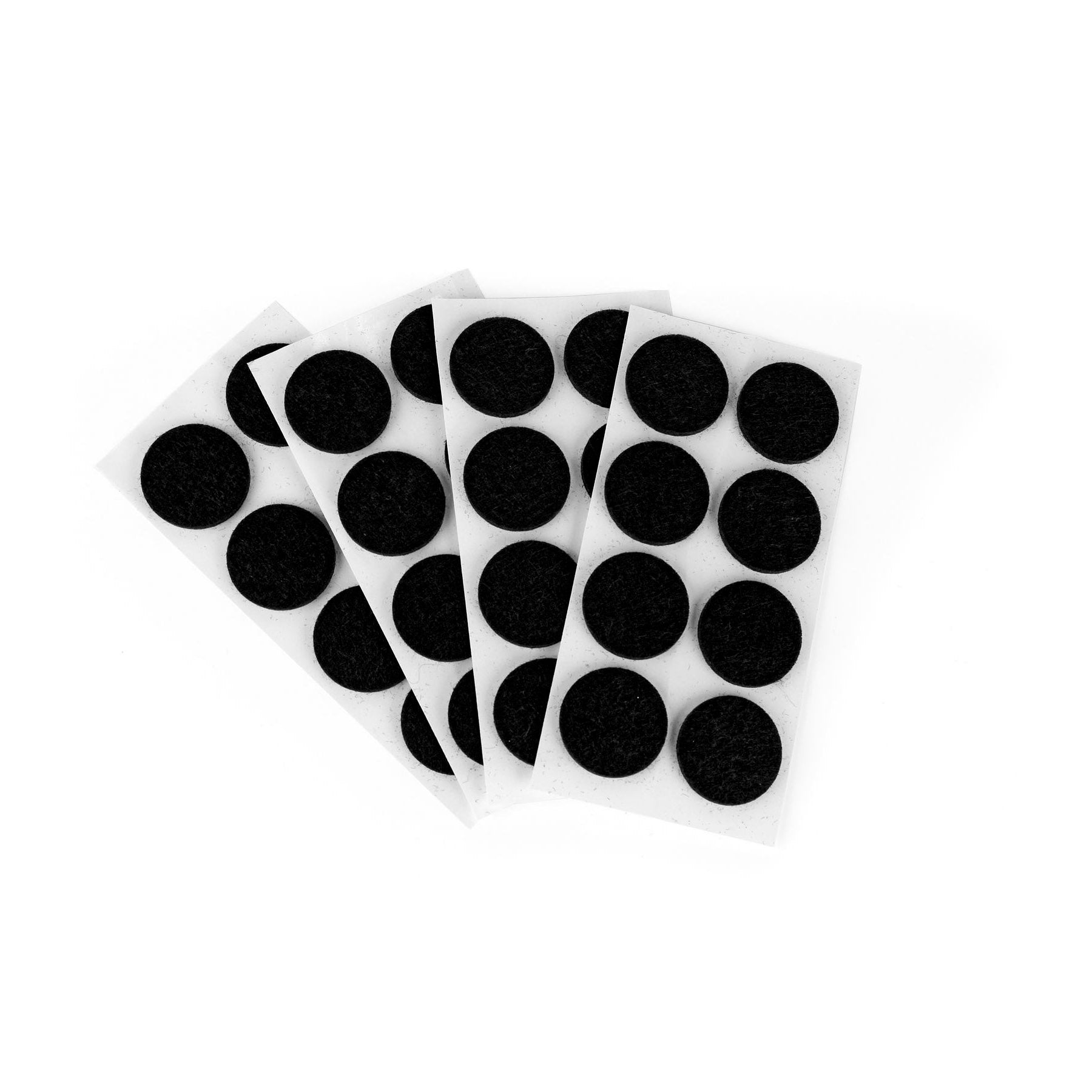 Furndiy Self-Adhesive Felt Pad - Noise Stopper Felt Pad for Chair & Seat (Black)