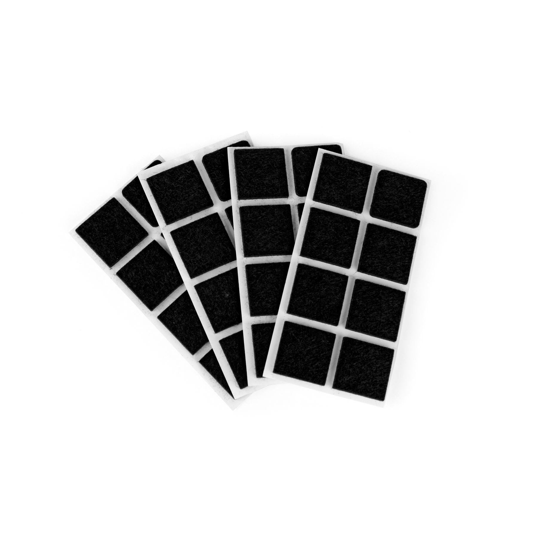 Furndiy Self-Adhesive Felt Pad - Noise Stopper Felt Pad for Chair & Seat (Black)
