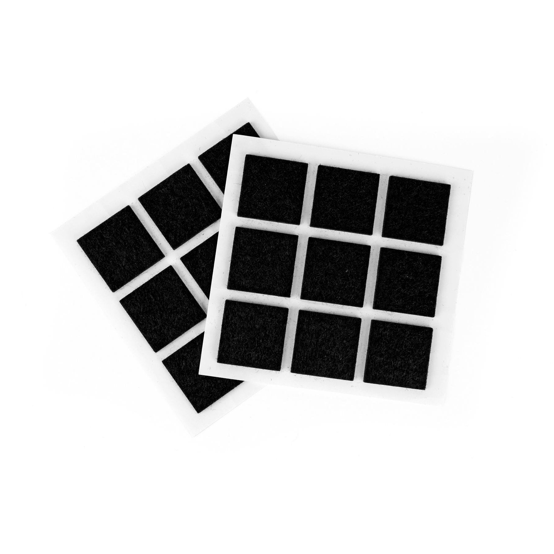 Furndiy Self-Adhesive Felt Pad - Noise Stopper Felt Pad for Chair & Seat (Black)