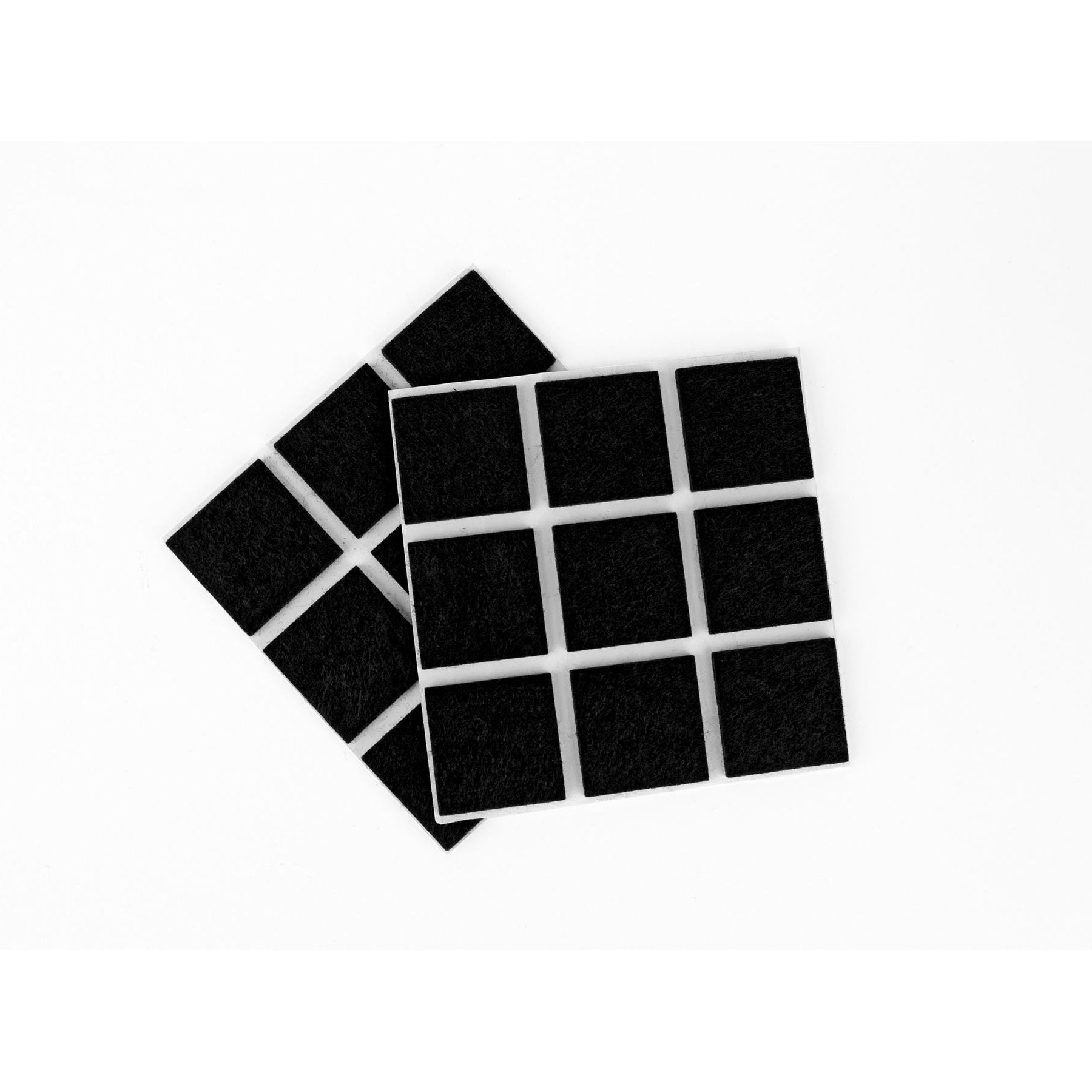 Furndiy Self-Adhesive Felt Pad - Noise Stopper Felt Pad for Chair & Seat (Black)
