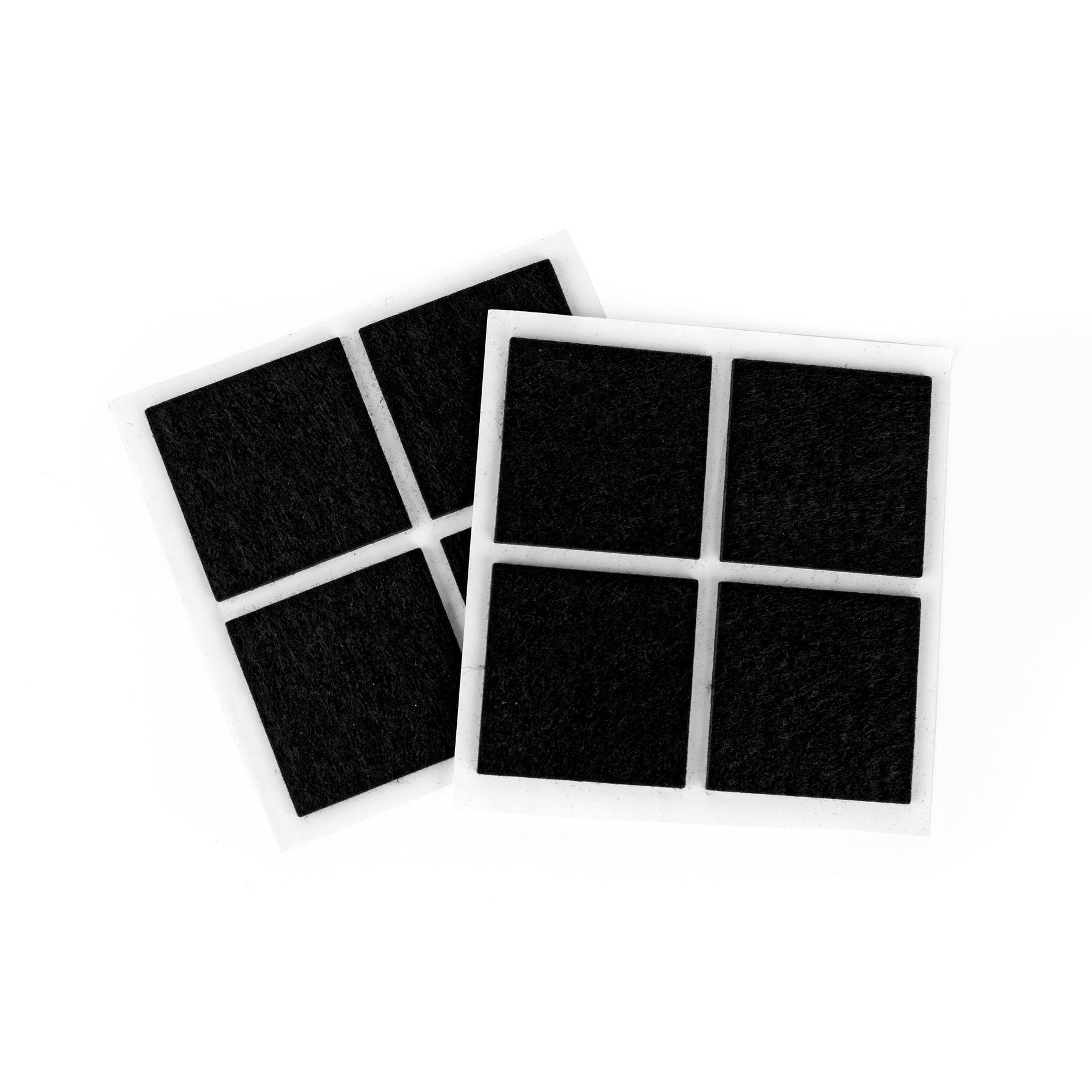 Furndiy Self-Adhesive Felt Pad - Noise Stopper Felt Pad for Chair & Seat (Black)