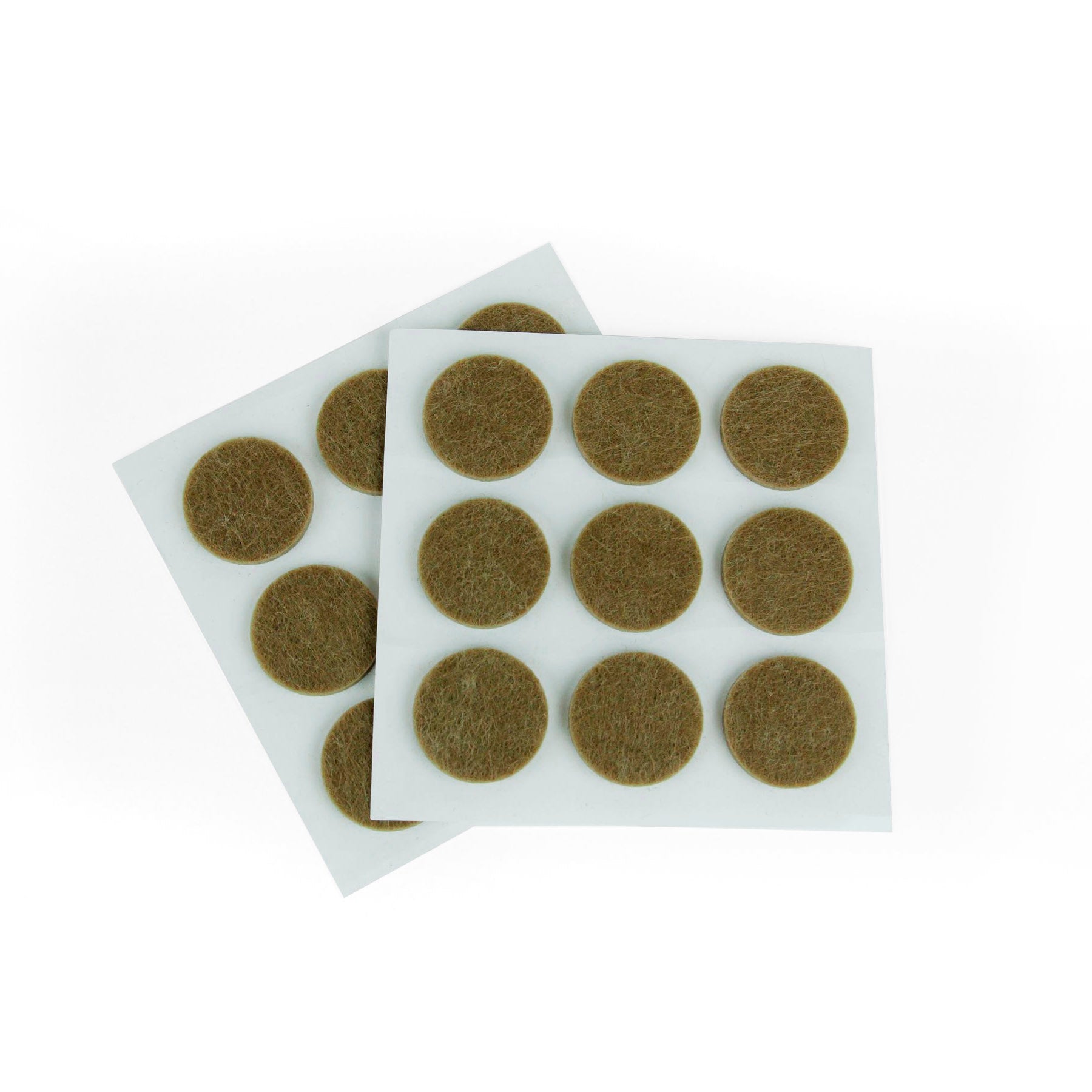 Furndiy Self-Adhesive Felt Pad - Noise Stopper Felt Pad for Chair & Seat (Brown)