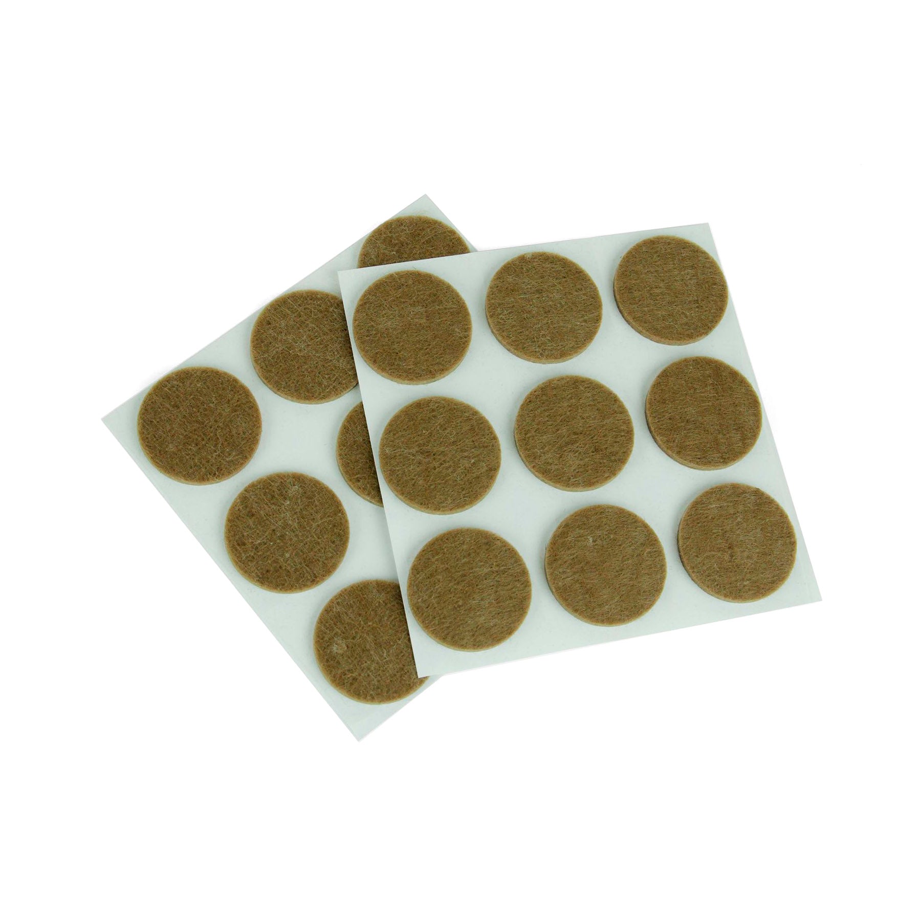 Furndiy Self-Adhesive Felt Pad - Noise Stopper Felt Pad for Chair & Seat (Brown)