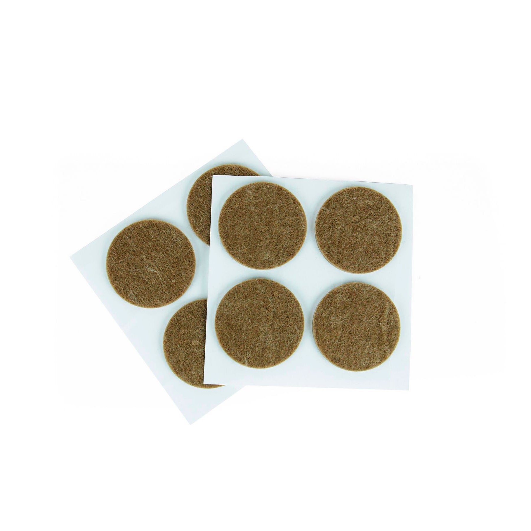 Furndiy Self-Adhesive Felt Pad - Noise Stopper Felt Pad for Chair & Seat (Brown)