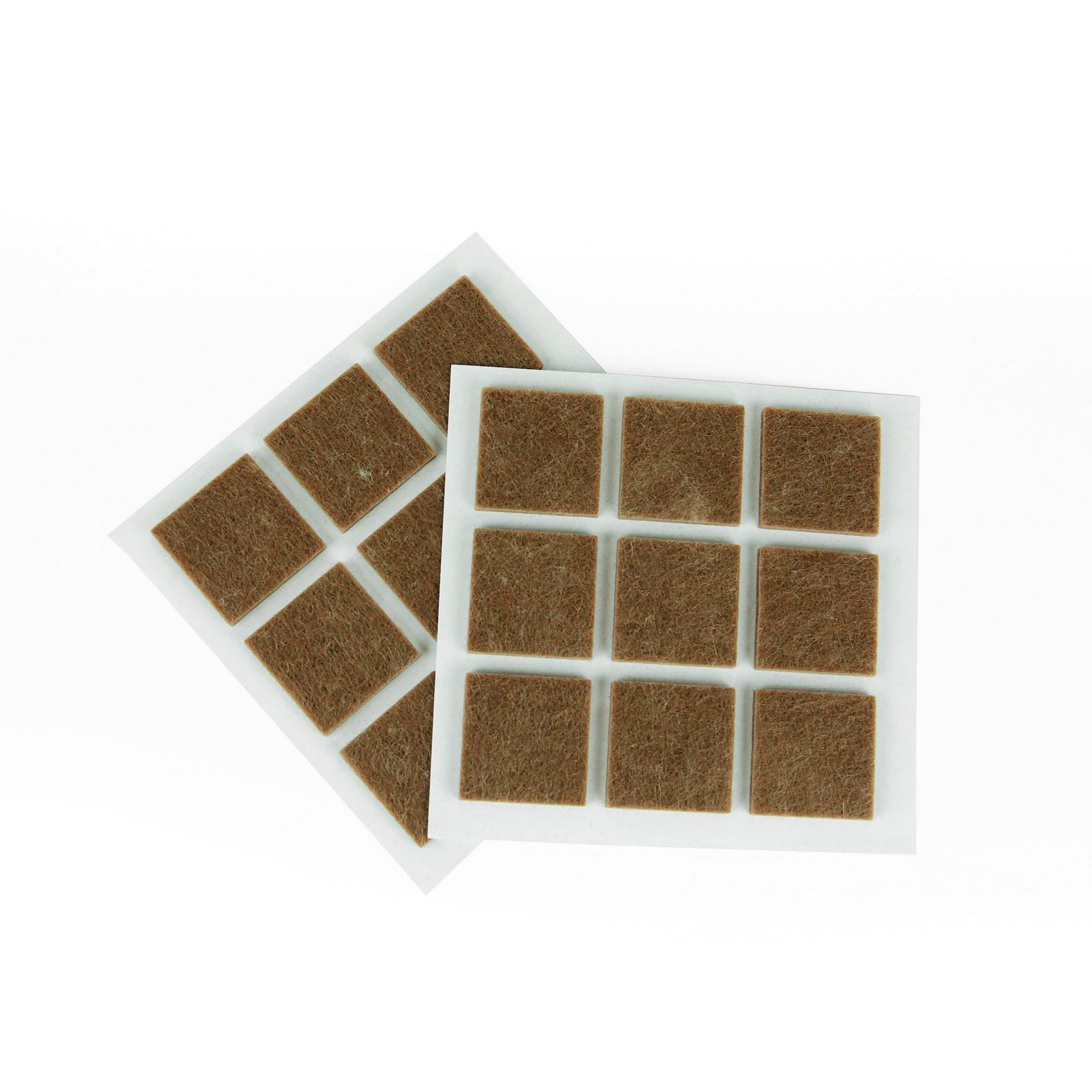 Furndiy Self-Adhesive Felt Pad - Noise Stopper Felt Pad for Chair & Seat (Brown)