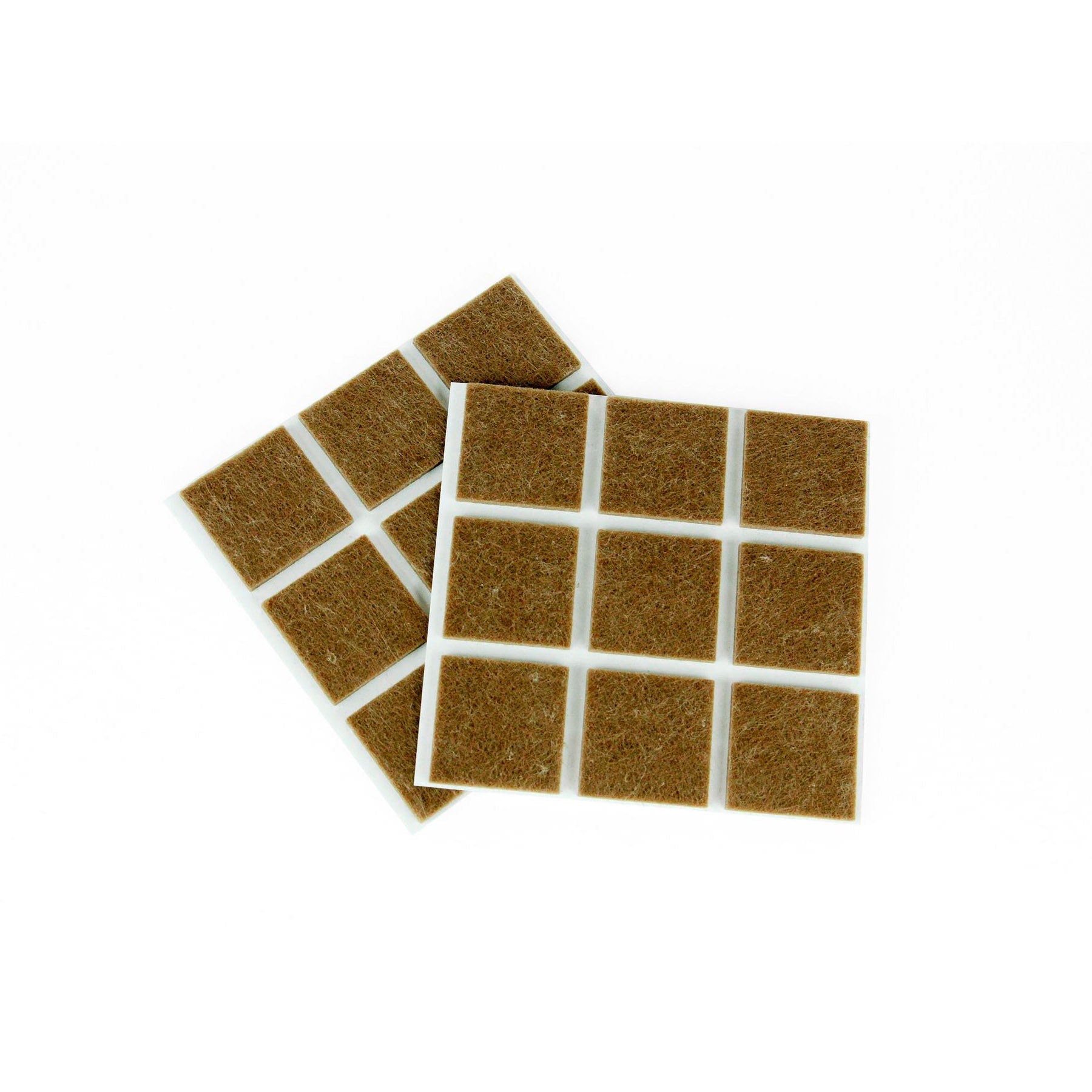 Furndiy Self-Adhesive Felt Pad - Noise Stopper Felt Pad for Chair & Seat (Brown)