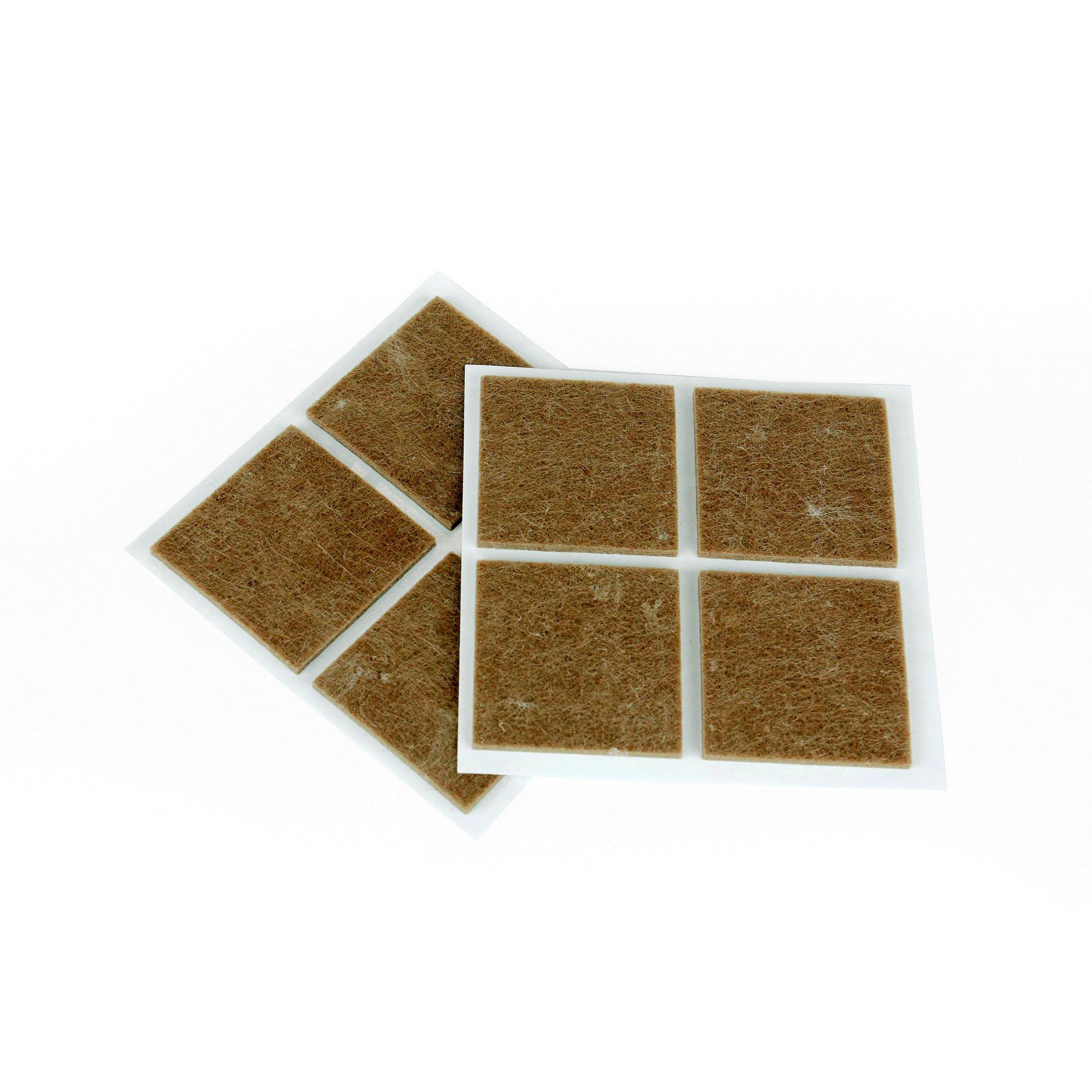 Furndiy Self-Adhesive Felt Pad - Noise Stopper Felt Pad for Chair & Seat (Brown)