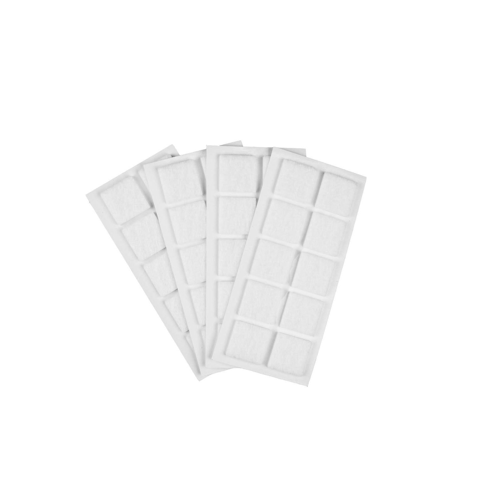 Furndiy Self-Adhesive Felt Pad - Noise Stopper Felt Pad for Chair & Seat (White)