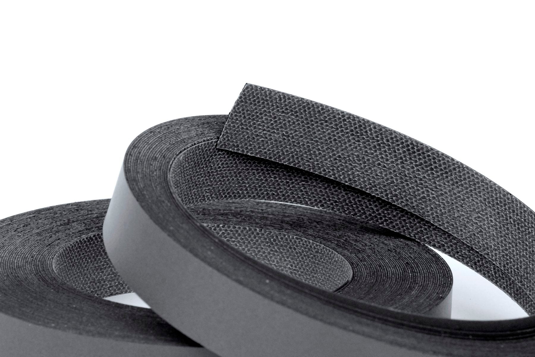 Roll of Pre-Glued Melamine Edgebanding Tape - Iron on Edgebanding (Anthracite Grey)