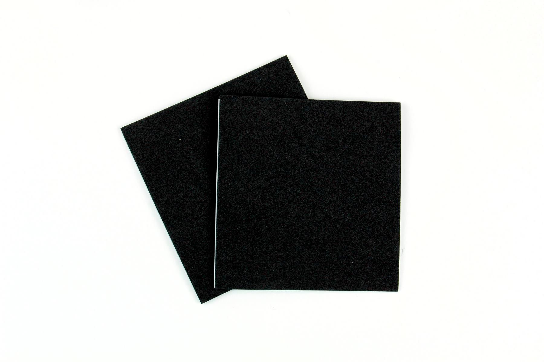 Furndiy Self-Adhesive Non-Slip Eva Pads for Chair & Seat Furniture Feet Pads Hardwood Floor Protection - Noise Stopper (Black)