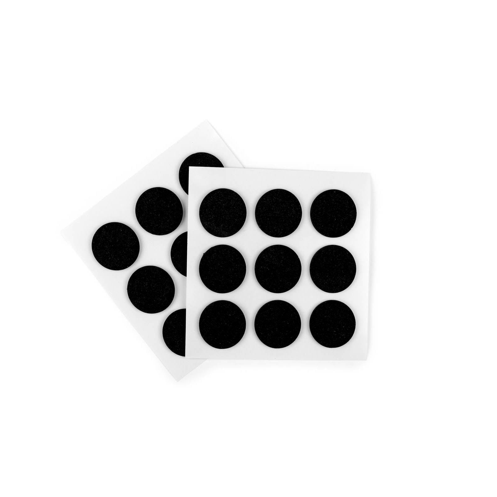 Furndiy Self-Adhesive Non-Slip Eva Pads for Chair & Seat Furniture Feet Pads Hardwood Floor Protection - Noise Stopper (Black)