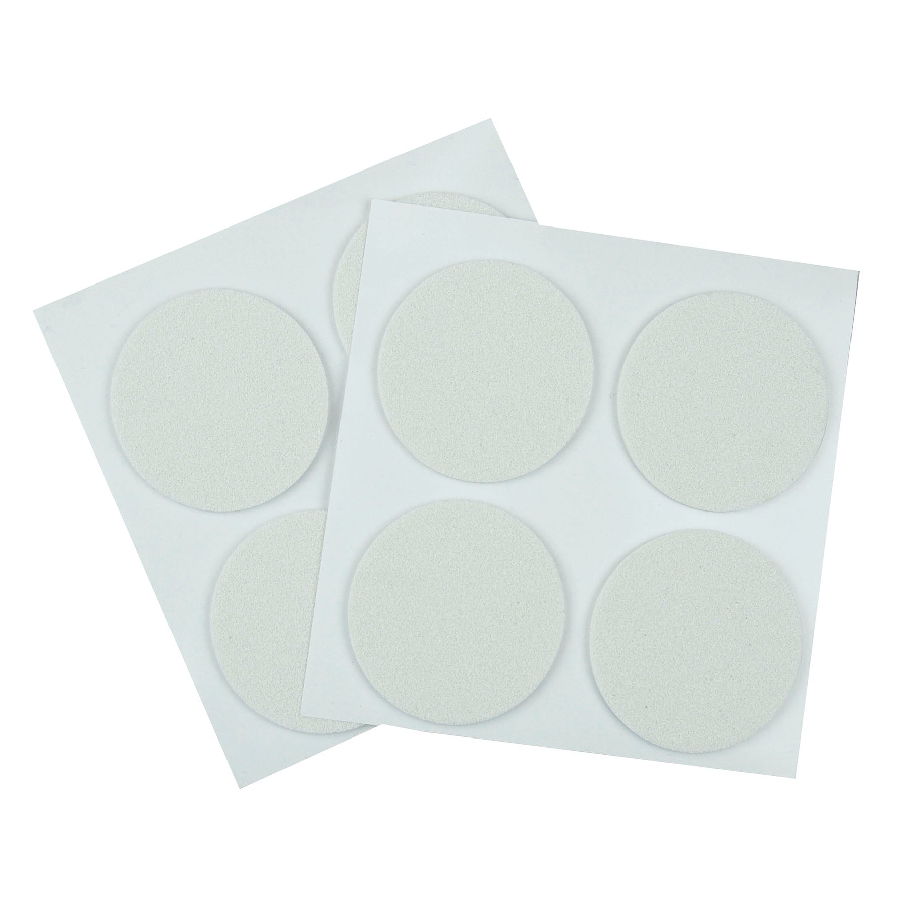 Furndiy Self-Adhesive Non-Slip Eva Pads for Chair & Seat Furniture Feet Pads Hardwood Floor Protection - Noise Stopper (White)