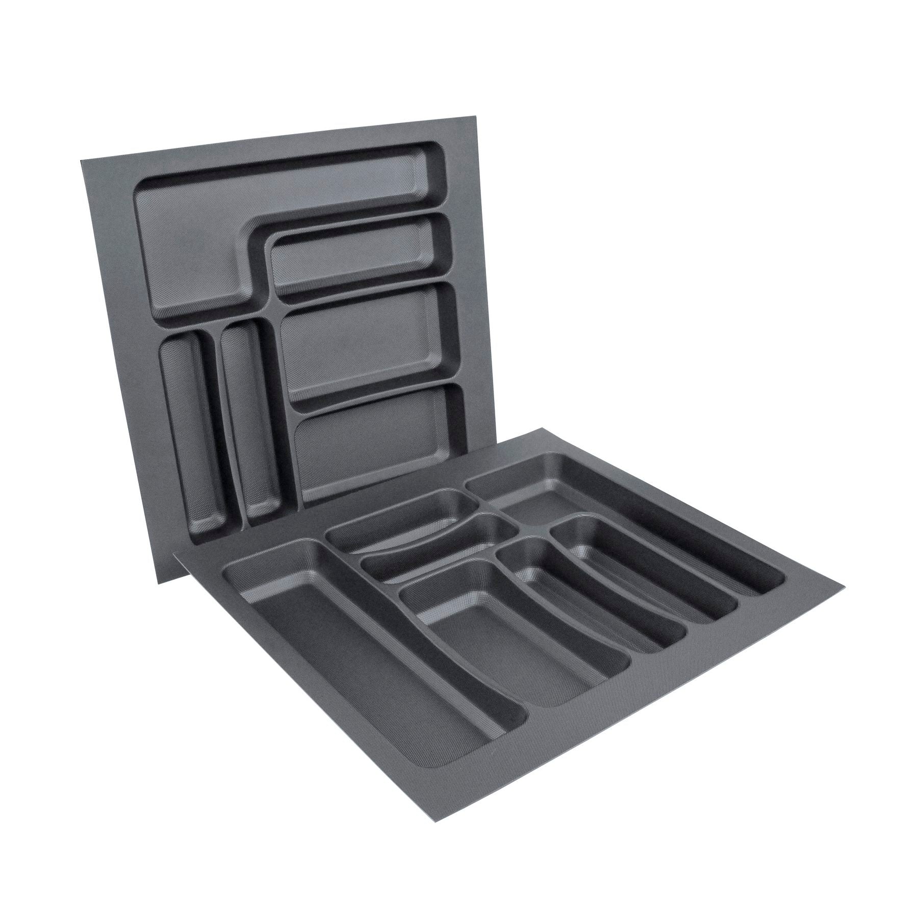Furndiy Drawer Organizer Utensil Tray for Kitchen | Flatware and Cutlery Holder (6-7 Compartment)