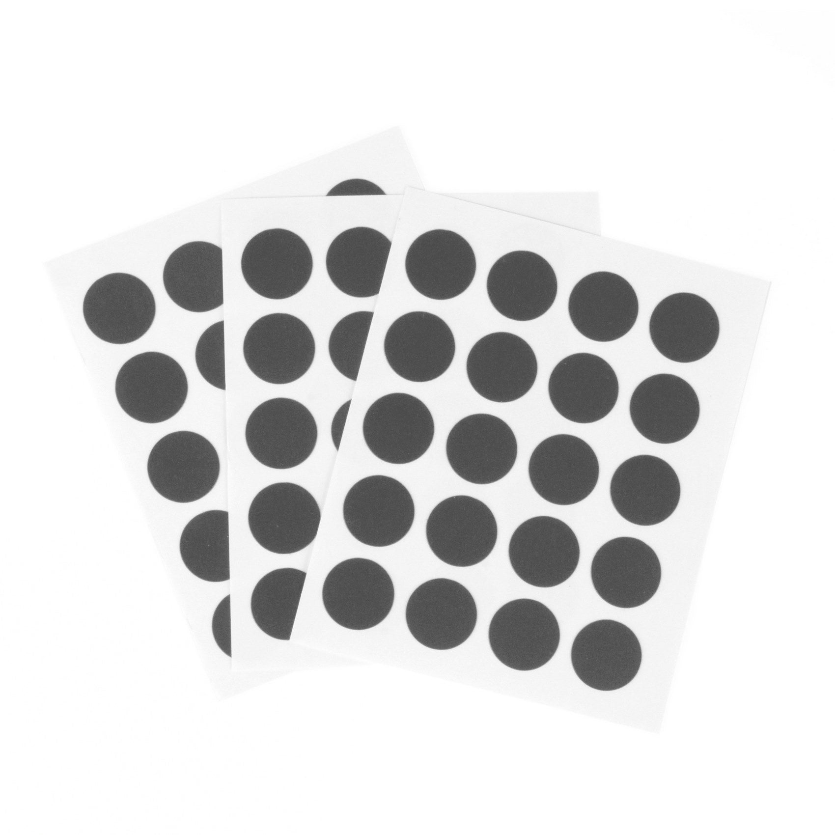 Furndiy Self-Adhesive Screw Cover Caps (Anthracite)
