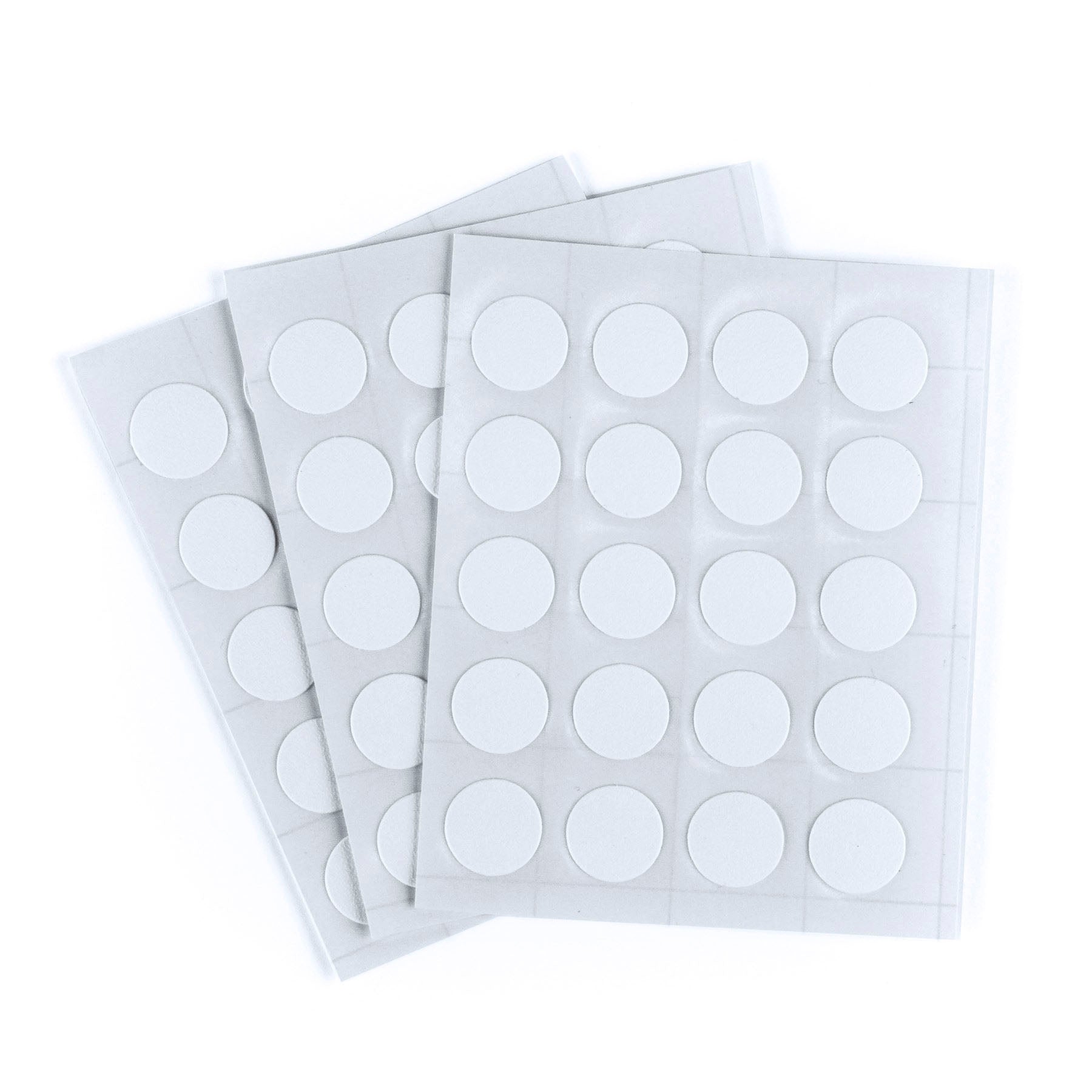 Furndiy Self-Adhesive Screw Cover Caps (White)