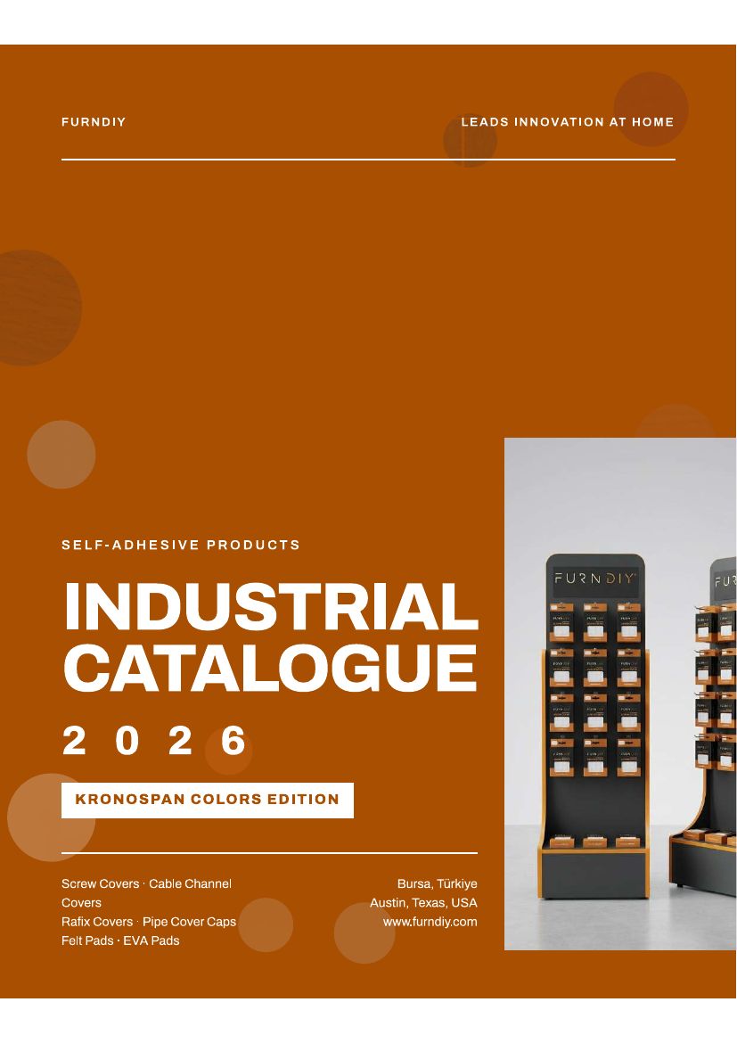Catalogo industriale 2026 — Colori Kronospan (ABS)