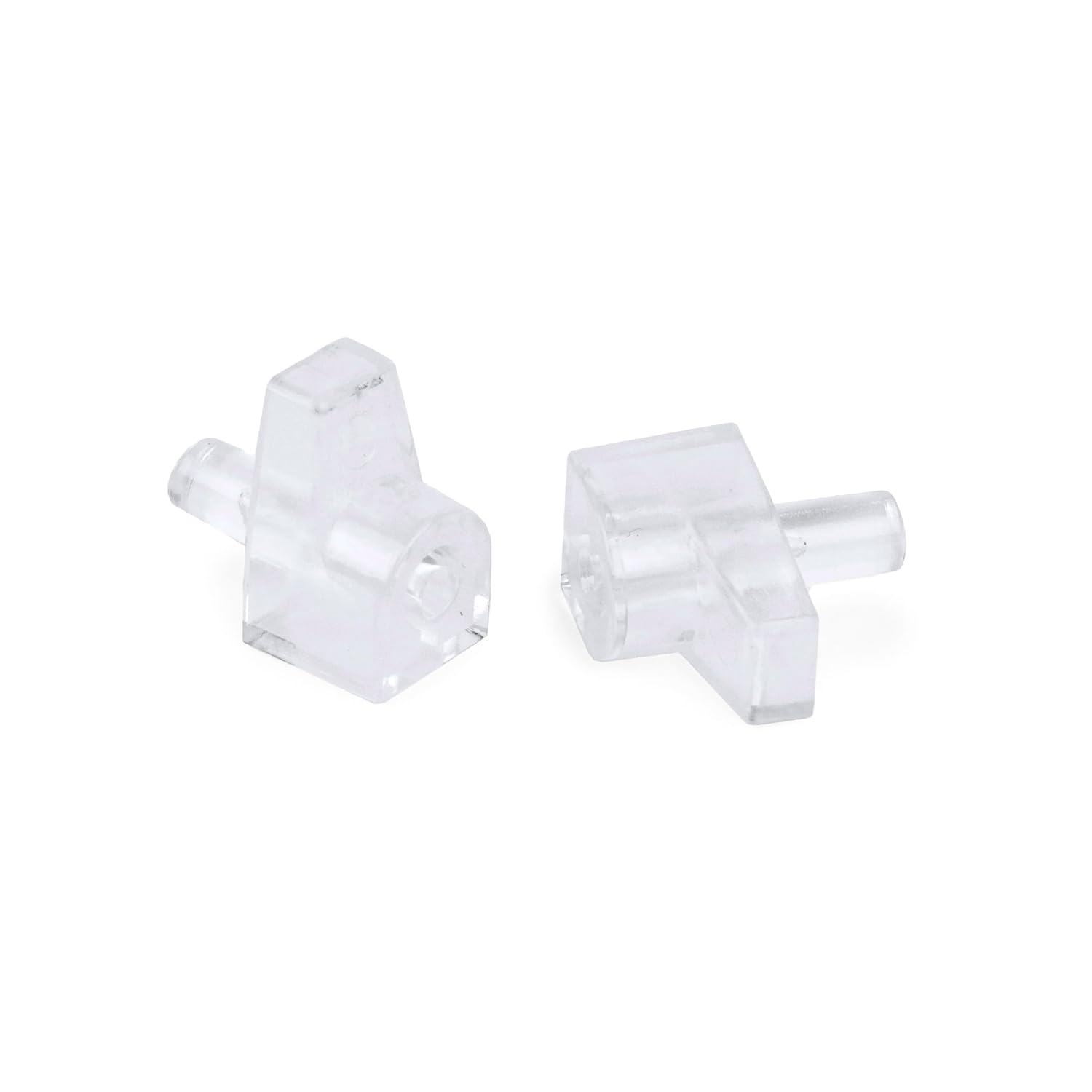 Unbreakable Crystal Shelf Support Pin | Shelf Holder Pins for Shelf Cabinet (100Pcs, Transparent)