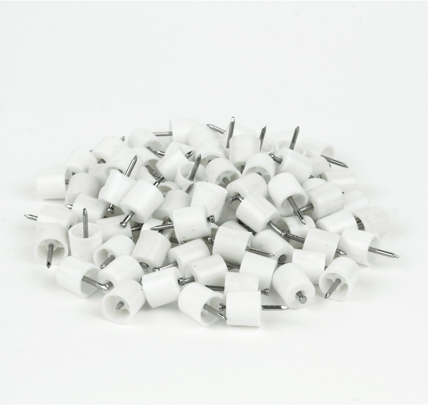 Nail-on Shelf Pin 11mm | Shelves Support | Shelf Holders Pins (100Pcs, White)
