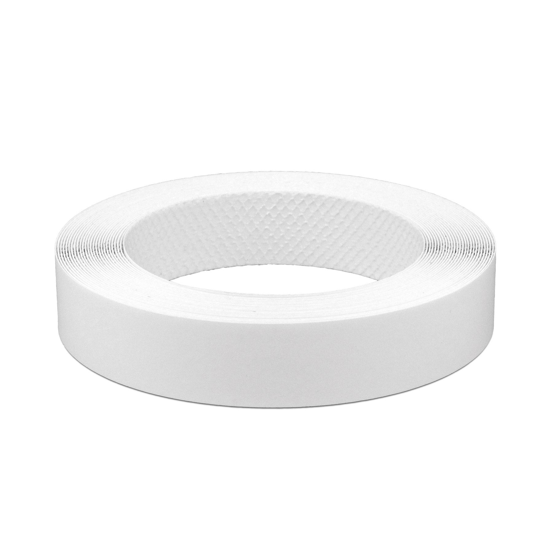 Roll of Pre-Glued Melamine Edgebanding Tape - Iron on Edgebanding (White)